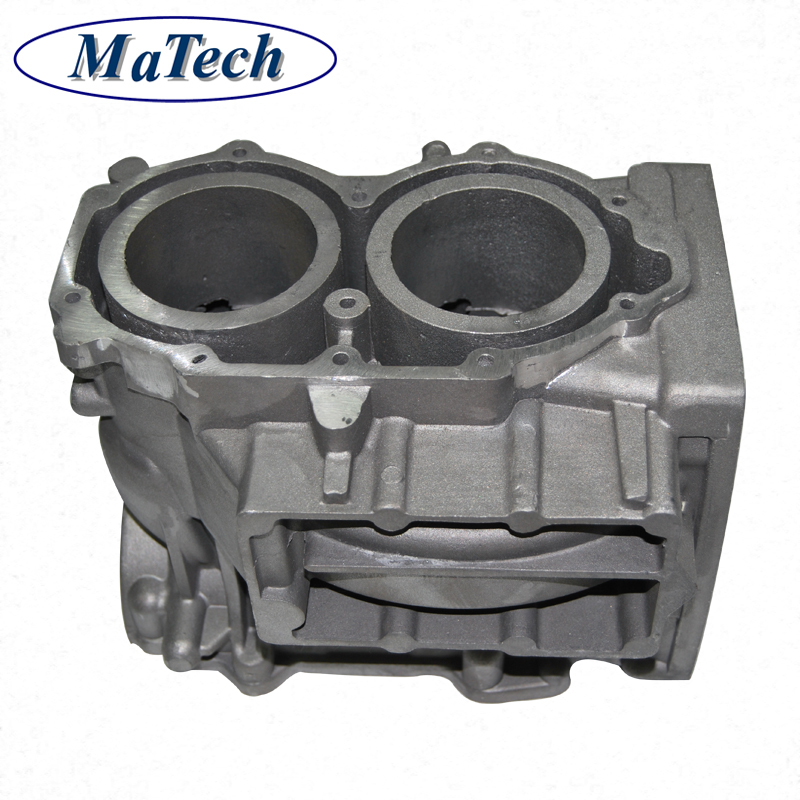 Ordinary Discount Die Casting Auto Spare Parts - Factory Low Pressure Casting Process For 2 Cylinders Engine Block – Matech